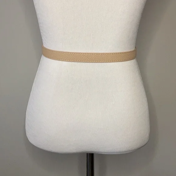 NWT Tan Wrap Coat Belt Vegan Leather O/S - Picture 6 of 10